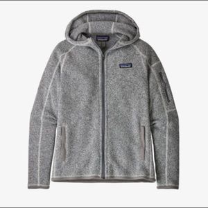 Birch White Patagonia Better Sweater Fleece Hoody
